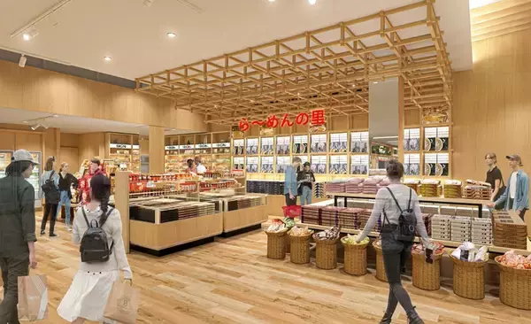 「東北道・佐野SA（上り線）が3/17リニューアル！ 隈研吾監修の「佐野パーク」で高速初出店のご当地ラーメンと建築美を堪能」の画像