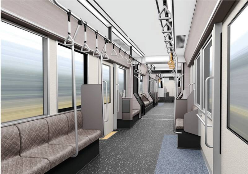 筑豊電気鉄道に新型車両「7000形」2027年導入！沿線の花をイメージしたイエローを採用　車内は落ち着いたゆとりある空間に