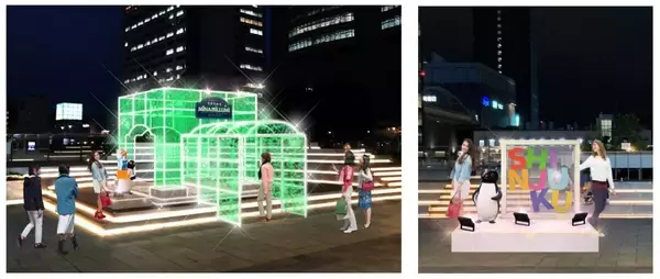 「新宿イルミネーション「ミナミルミ 2025-2026」開催！Suicaのペンギン広場から巡る光の回廊、デートや散歩におすすめ11/12から」の画像