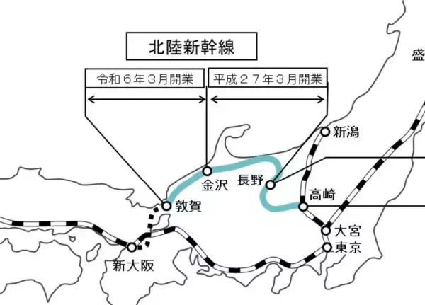 「北陸新幹線をめぐる２つの課題　揺れる敦賀以西のルートと〝長野新幹線〟の貸付料問題を考える【コラム】」の画像