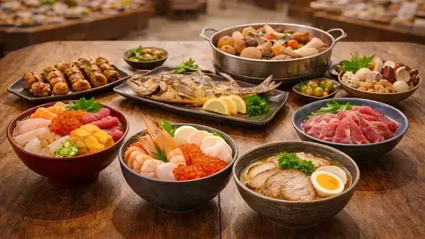 「伊東温泉に新複合飲食施設「湯けむり市場」キネマ通りに名店10店舗･200席が集結する“食の台所”が誕生！（2026年春開業）」の画像