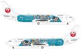 「【JAL×ディズニー】TDS25周年特別塗装機「JAL Jubilee Express」6/4就航！ 限定デザインの機内品や搭乗証明ステッカーの配布、運航路線も解説」の画像2