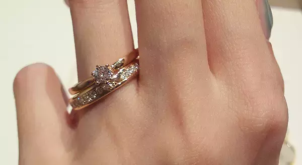 「オーダーメイド 婚約 結婚指輪 acredo アクレード銀座が1周年！ 春夏新作「SECRET HEART」の魅力と輝きを体感」の画像