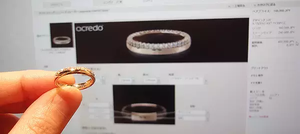 「オーダーメイド 婚約 結婚指輪 acredo アクレード銀座が1周年！ 春夏新作「SECRET HEART」の魅力と輝きを体感」の画像