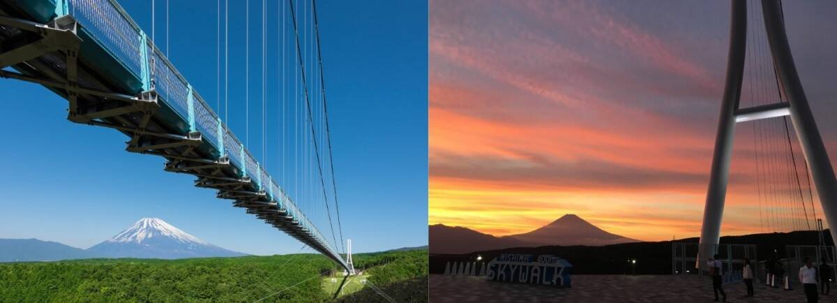 【富士山×温泉】三島スカイウォーク「空と湯の“ととのい”プラン」4/26まで！ 新幹線で日帰りできる絶景温泉・スパ9選
