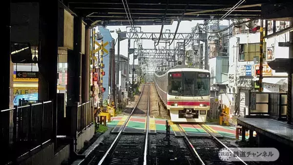 前面展望　下高井戸駅から桜上水駅【駅ぶら】06京王電鉄　京王線036