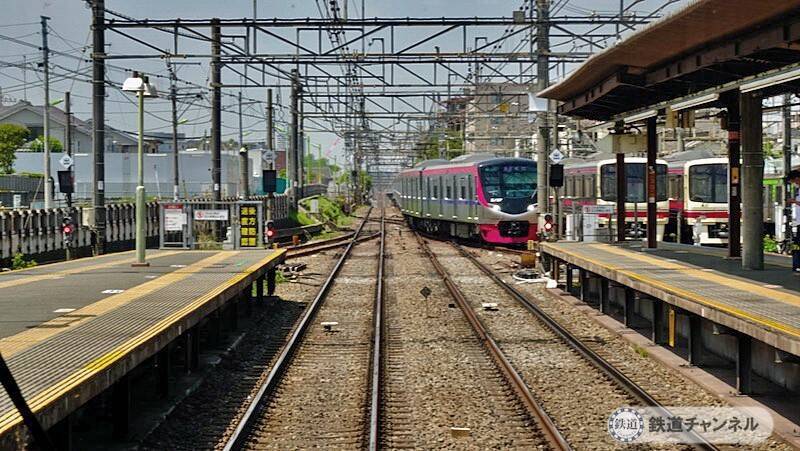 前面展望　下高井戸駅から桜上水駅【駅ぶら】06京王電鉄　京王線036