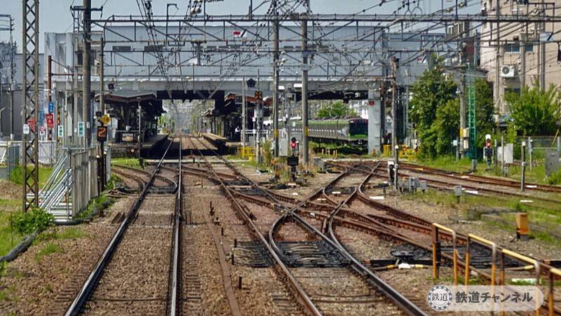 前面展望　下高井戸駅から桜上水駅【駅ぶら】06京王電鉄　京王線036