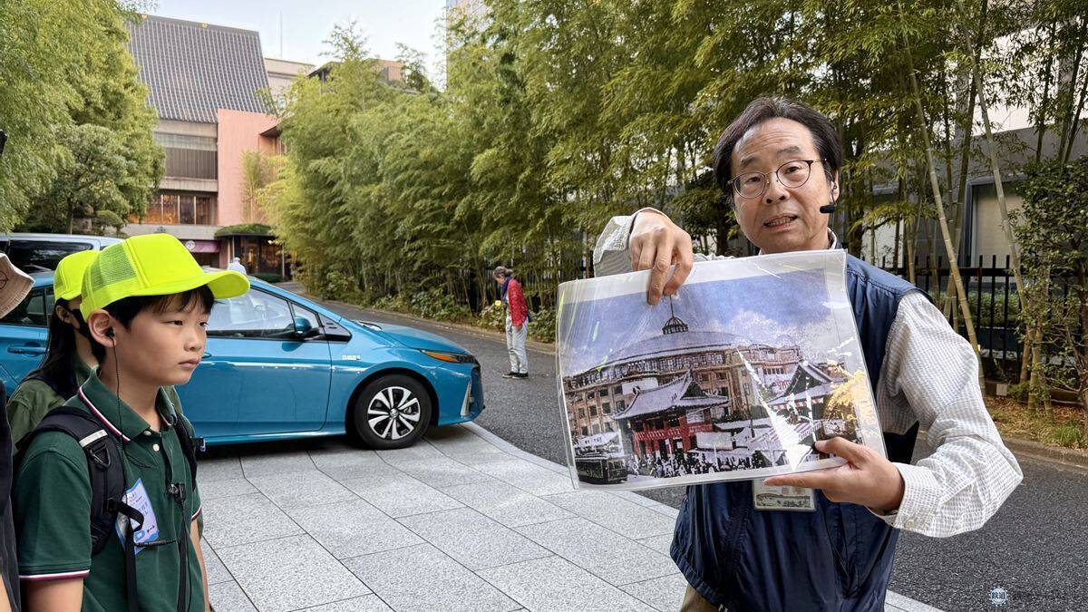 葛飾北斎の痕跡から国技館の地下工場まで!?  両国の見どころを巡る「まち歩き歴史ガイドツアー」で江戸と現代が交差する東京の魅力を再発見！