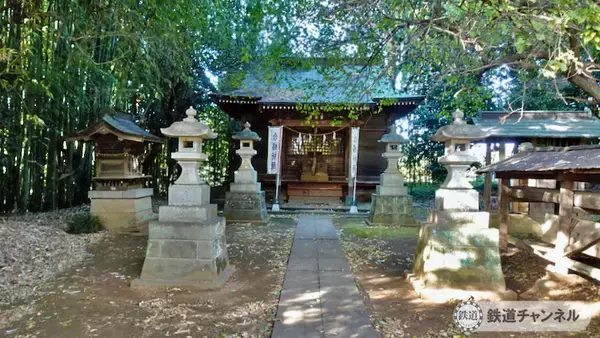 「つくばエクスプレス【駅ぶら】065　流山おおたかの森駅 その7　大畔 天満宮」の画像