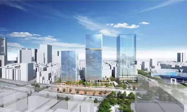 横浜･関内駅前が激変！「セルテ」跡地の北口地区＆港町地区再開発が本格始動、超高層ツインタワーと空中回廊の全貌