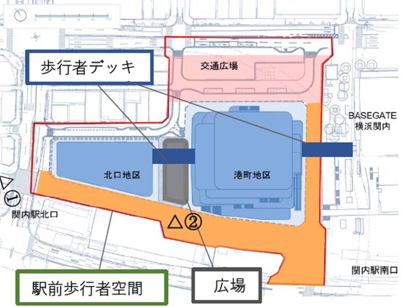 横浜･関内駅前が激変！「セルテ」跡地の北口地区＆港町地区再開発が本格始動、超高層ツインタワーと空中回廊の全貌