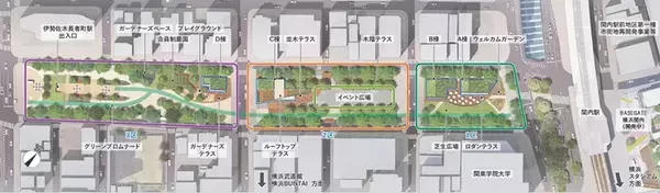 「横浜･関内駅前が激変！「セルテ」跡地の北口地区＆港町地区再開発が本格始動、超高層ツインタワーと空中回廊の全貌」の画像