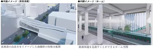 「北海道新幹線延伸を見据え「札幌駅」が大規模リニューアル！スペース1.5倍の新エキナカ商業施設やカマクラ待合室、東西コンコース刷新の全貌」の画像