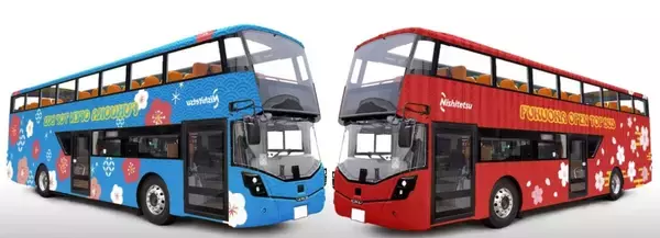 福岡オープントップバスに14年ぶり新型車両導入！ 3/28から新設の「太宰府コース」の魅力は？ 車両の全貌と新ルートの魅力を解説