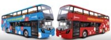 福岡オープントップバスに14年ぶり新型車両導入！ 3/28から新設の「太宰府コース」の魅力は？ 車両の全貌と新ルートの魅力を解説