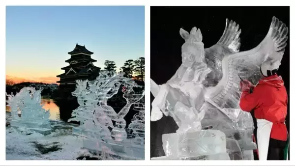 「国宝･松本城の冬の風物詩 “プロジェクションマッピング”と長野県最大級の “安曇野イルミネーション”！ この冬は 信州へ行こう！」の画像