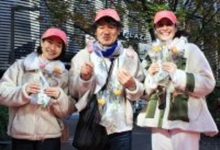 東京「銀座の街の花贈り」で花をもらう 贈る 飾るよろこびとフラワーロスの現実を体感！ 全銀座会の「できることはすぐに行動する」という復興支援活動時の姿勢と精神をいまも継承し開催