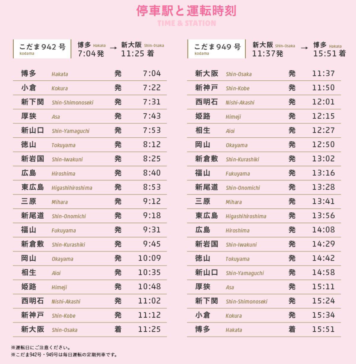 ハローキティ新幹線 ラストラン目前【5/17引退】8年の歴史に幕！新大阪～博多駅間を走る特別な500系車両に乗ったり、勇姿を見届けるには
