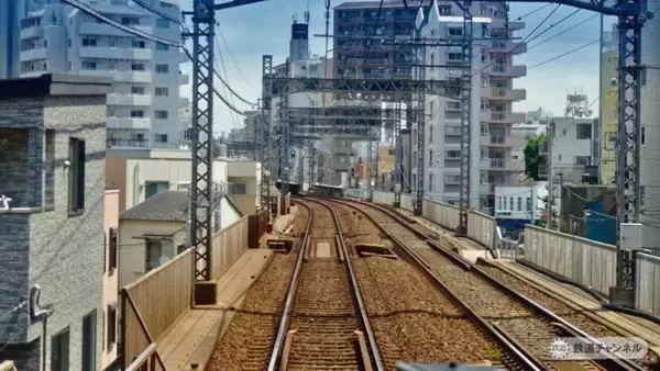 「前面展望　新三河島駅〜町屋駅【駅ぶら05】京成電鉄　本線15」の画像