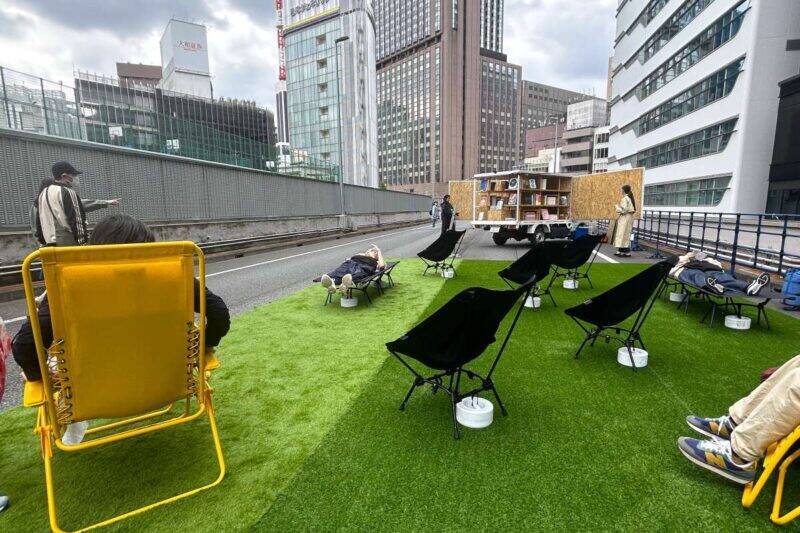 銀座の一等地に誕生した奇跡の空間を「空中公園」に！廃止された首都高速KK線の利活用イベント「Roof Park Fes & Walk 2026」潜入レポート