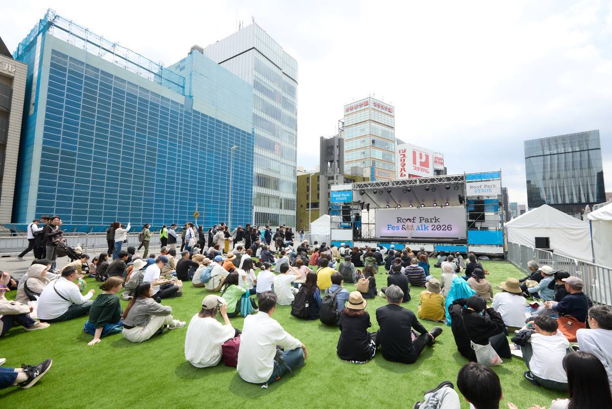 銀座の一等地に誕生した奇跡の空間を「空中公園」に！廃止された首都高速KK線の利活用イベント「Roof Park Fes & Walk 2026」潜入レポート