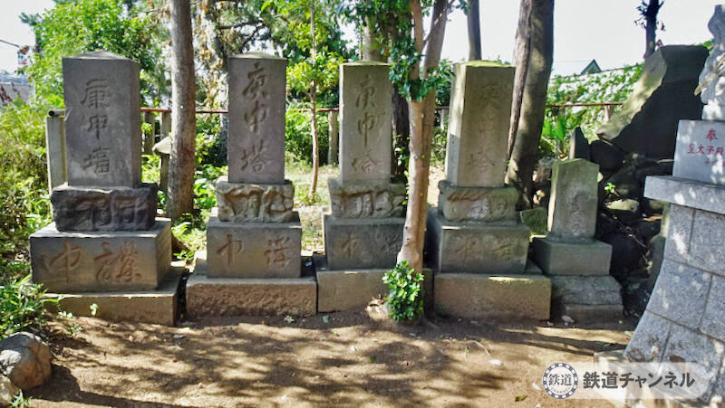 つくばエクスプレス【駅ぶら】057　流山セントラルパーク駅　その11　平和台大原神社　庚申塔
