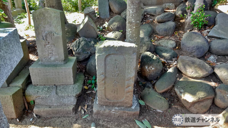 つくばエクスプレス【駅ぶら】057　流山セントラルパーク駅　その11　平和台大原神社　庚申塔