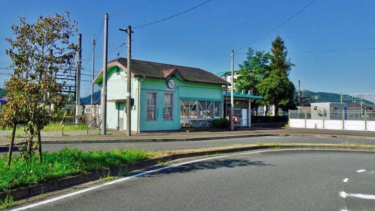 絵本に出て来る？【木造駅舎カタログ】山陰本線49/150　石原駅