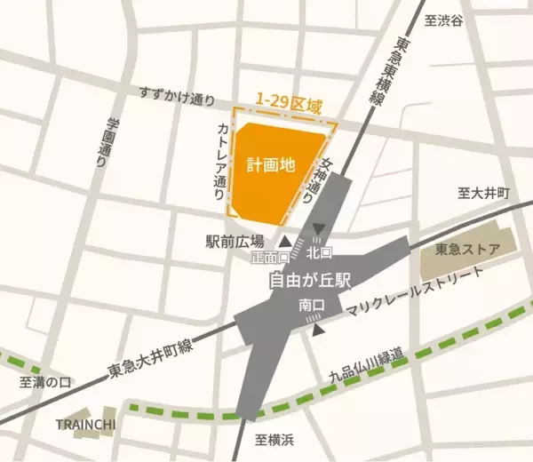 「自由が丘駅1分「JIYUGAOKA MUSE SQUARE」9/17誕生！ 明治屋初出店やスタバラウンジ併設、モンブラン復活で沿線の街歩きはどう変わる？」の画像