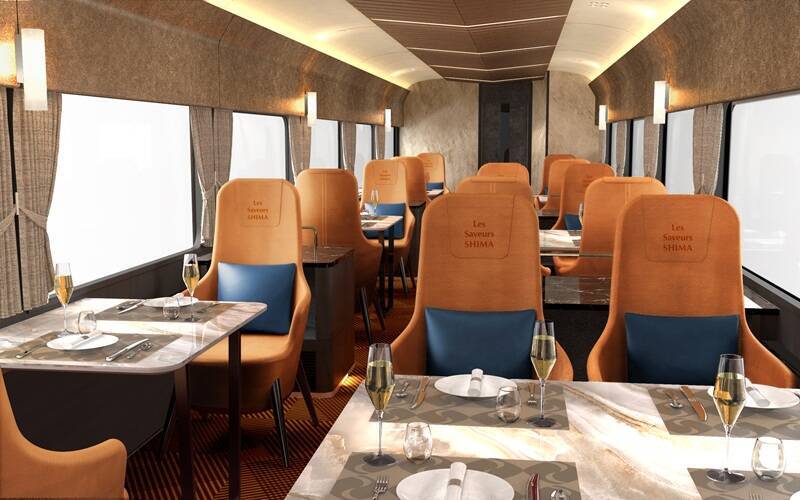 近鉄の新レストラン列車「Les Saveurs 志摩」2026年秋デビュー！ 志摩観光ホテル総料理長監修の本格フレンチを名古屋～伊勢志摩間で堪能