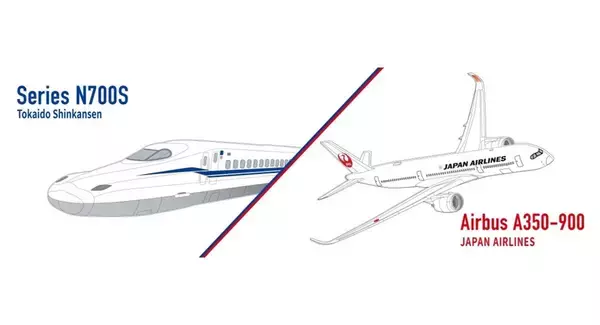 「新幹線×飛行機」オリジナルグッズ発売へ　ジェイアール東海パッセンジャーズとJALUXが初の共同企画