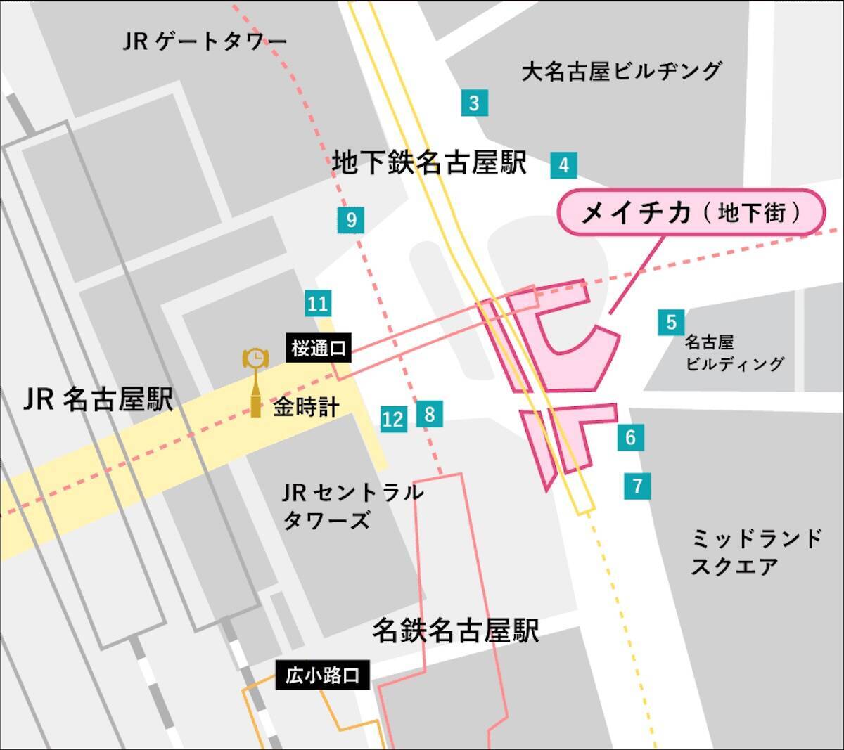 地下鉄名古屋駅直結の地下街「メイチカ」が9月4日リニューアル！宝くじの「聖地」や東海エリア初出店のつけめん専門店など17店舗が集結
