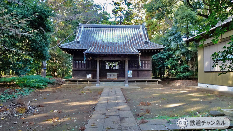 つくばエクスプレス【駅ぶら】066　流山おおたかの森駅　その8　三輪茂侶神社