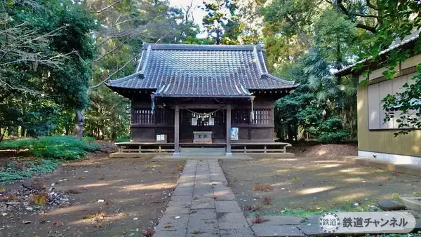 「つくばエクスプレス【駅ぶら】066　流山おおたかの森駅　その8　三輪茂侶神社」の画像