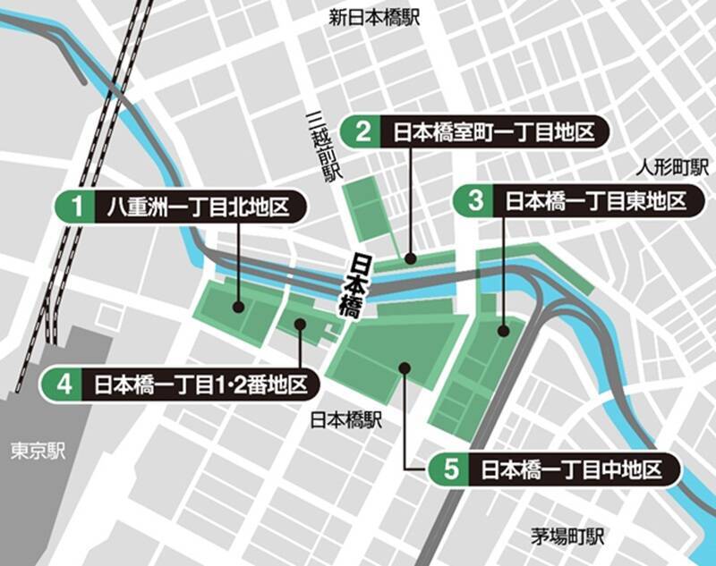 【日本橋再開発】街区名称は「東京ミッドタウン日本橋」！ 284mタワーにヒルトン最上級ホテル「ウォルドーフ・アストリア」2027年秋開業へ
