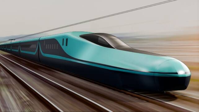インド新幹線･車両のデザインを初公開、ムンバイで海底トンネルの350t巨大マシンも始動！2027年夏に日本の新幹線システムで先行開業へ