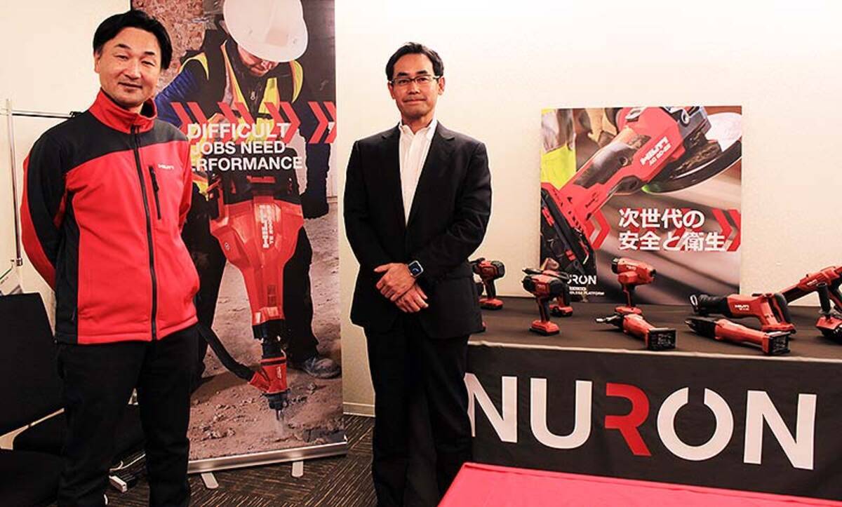 日本ヒルティ最新工具 NURON ニューロン 日本上陸！ 世界初の全製品22V 