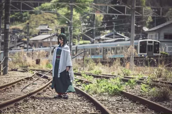 初狩駅の “未使用線路”でコスプレ撮影会！ JR東日本が「鉄道施設×古民家」撮影イベント6/20に開催、鉄道遺産を活かした地域共創