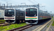 205系 登場から37年、4両編成が関東から消滅…JR東日本に残る205系は