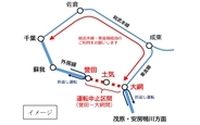 台風13号でJR外房線 土気～大網駅間 土砂流出、運転再開の見通しや迂回乗車を案内