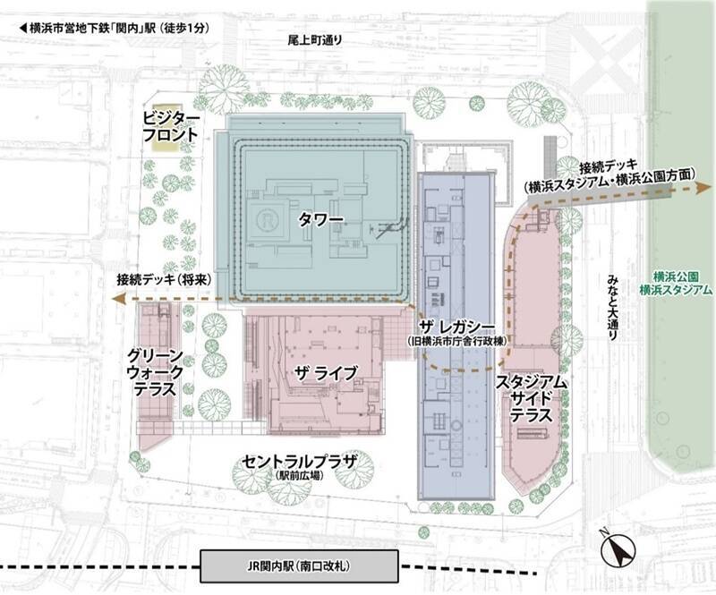 横浜スタジアム隣「BASEGATE横浜関内」を徹底解剖！フードホールや有隣堂の新業態、ライブビューイングアリーナなど3/19開業