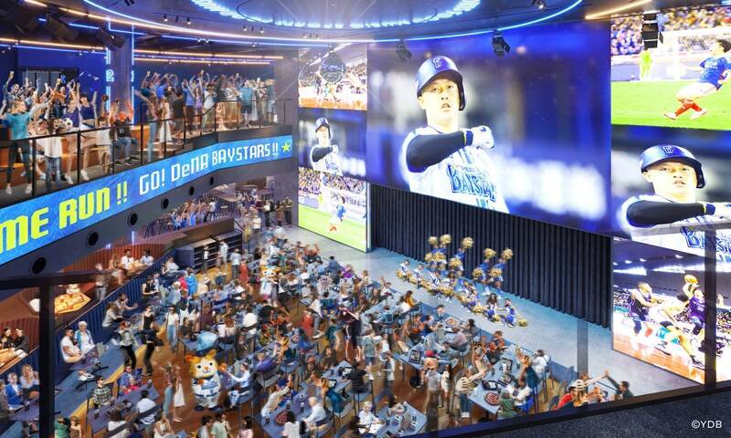 横浜スタジアム隣「BASEGATE横浜関内」を徹底解剖！フードホールや有隣堂の新業態、ライブビューイングアリーナなど3/19開業