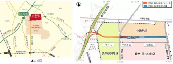 「横浜でディズニーランド規模の “新テーマパーク” 計画が進行中！相鉄駅からの新交通、東名高速の新IC＋次世代物流で横浜･上瀬谷が未来都市に」の画像