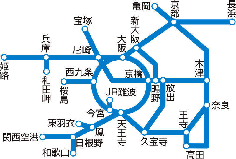JR西日本「QR2dayパス」2026年度も販売継続！ スマホ1つで関西広域のJR線が2日間乗り放題 KANSAI MaaSで発売中