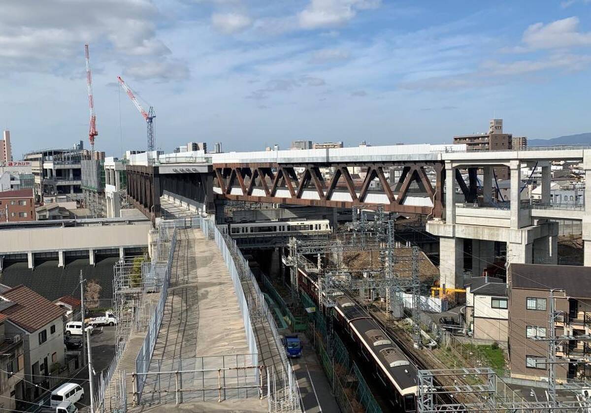 阪急淡路駅付近の高架化、さらに5年延伸へ 事業費2681億円、完成は36年度見通し