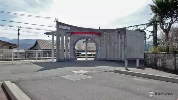 「飯田線　伊那福岡駅【鉄筋コンクリート駅舎カタログ】14/368」の画像