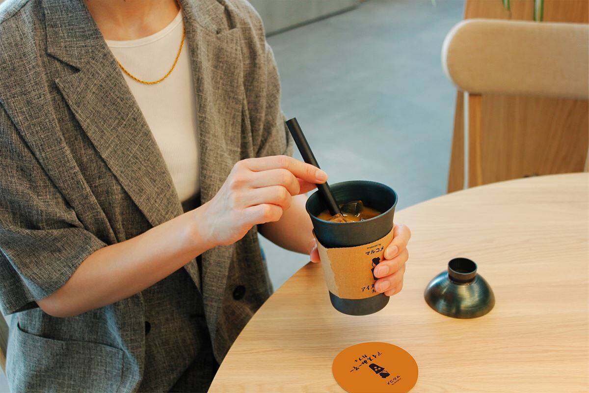 ストローで飲む冷たいみそ汁！？丸の内で体験できる「鉄製お椀タンブラー」と晩夏の熱中症対策　8月24日より期間限定オープン