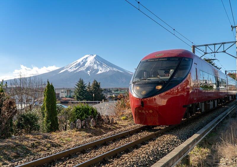 富士急グループとリラックマがコラボ　「富士山ビュー特急」でコラボスイーツが楽しめるプランも