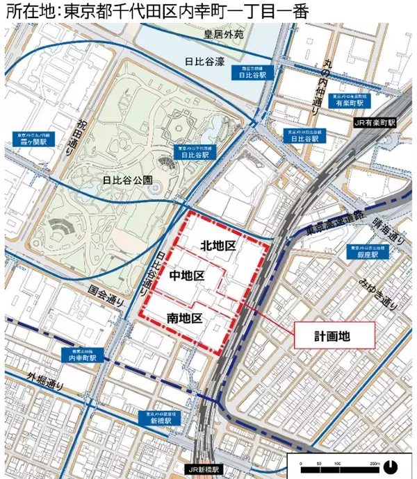 「日比谷･有楽町が激変！地上48階タワー着工･NTT本社が日比谷へ帰還、帝国ホテル建て替え含む巨大再開発の全貌」の画像